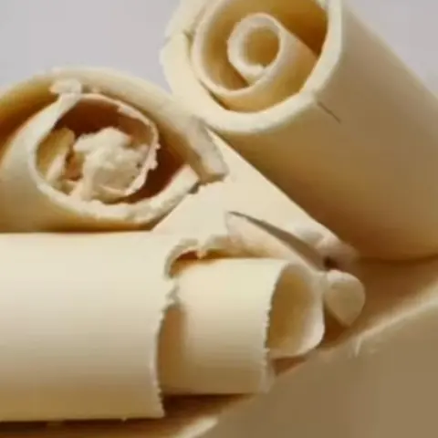 Raspas de chocolate branco